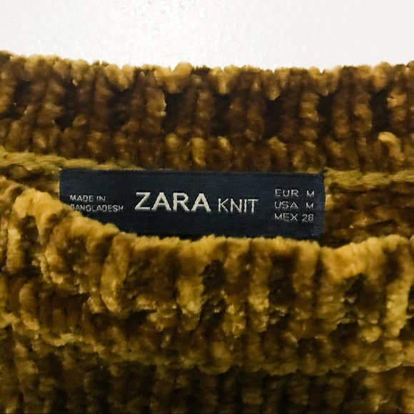 Zara mustard knit - Picture 6 of 8